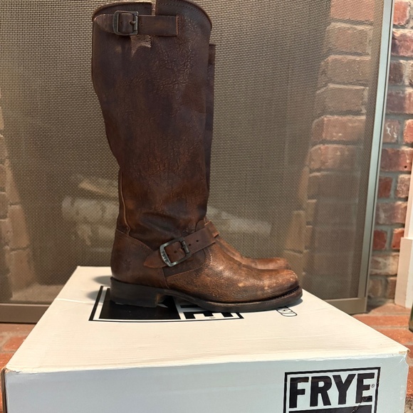 Frye Women's Veronica Slouch Boots Size 9.5 Brown - Picture 1 of 6